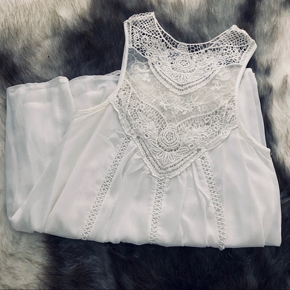 Xenia Boutique White Lace Dress - Picture 2 of 4